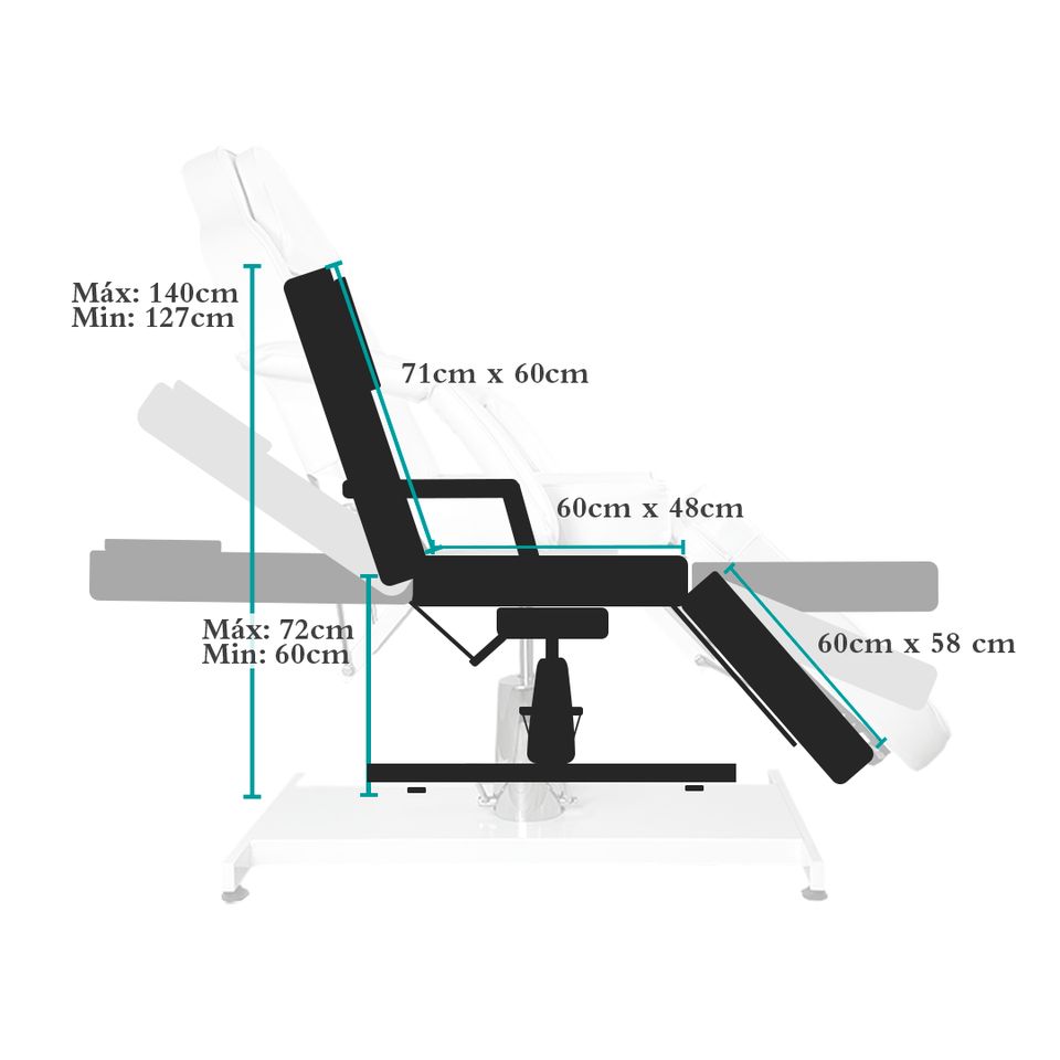 Camilla Hidráulica Modelo SELENE XC-8102