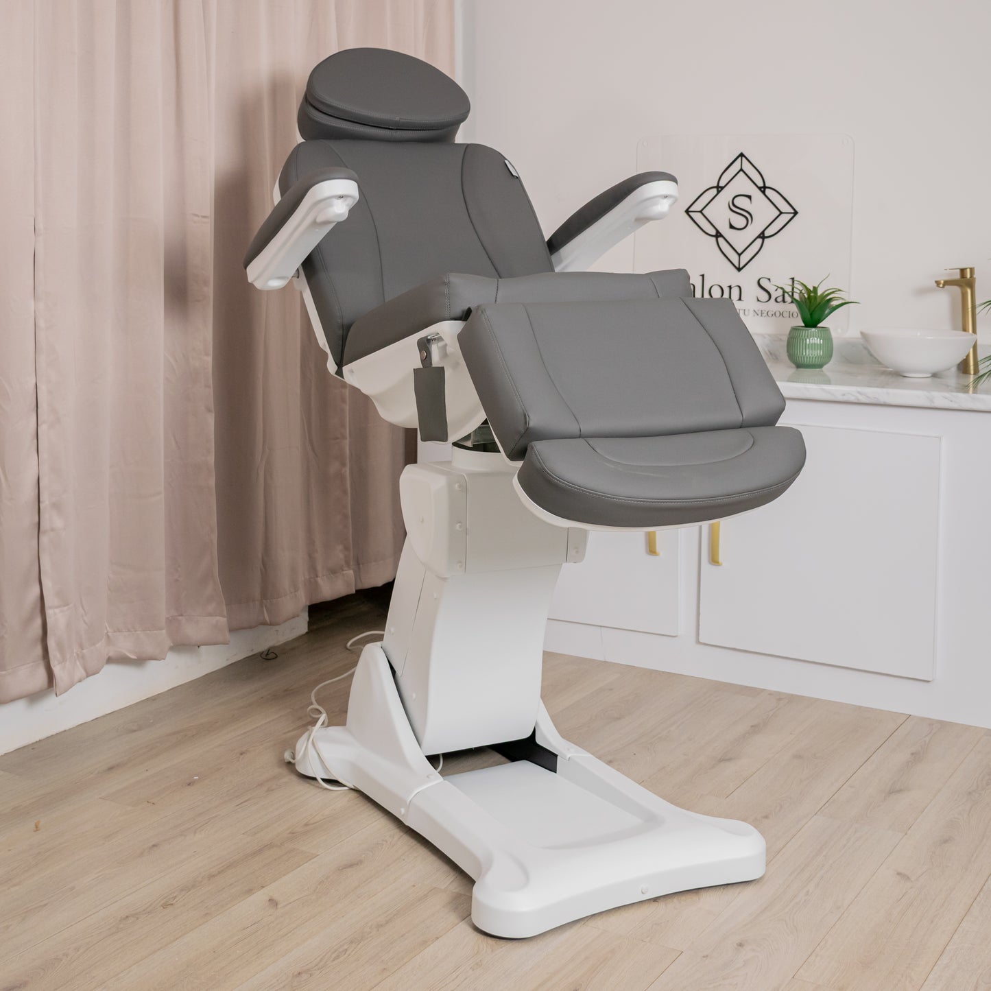 Camilla Eléctrica Modelo HERMES DM-2315 Gris Claro