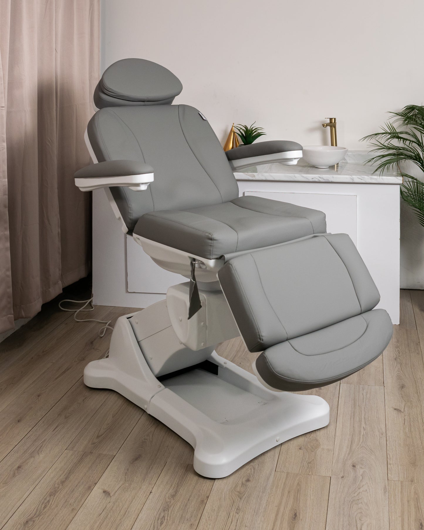 Camilla Eléctrica Modelo HERMES DM-2315 Gris Claro