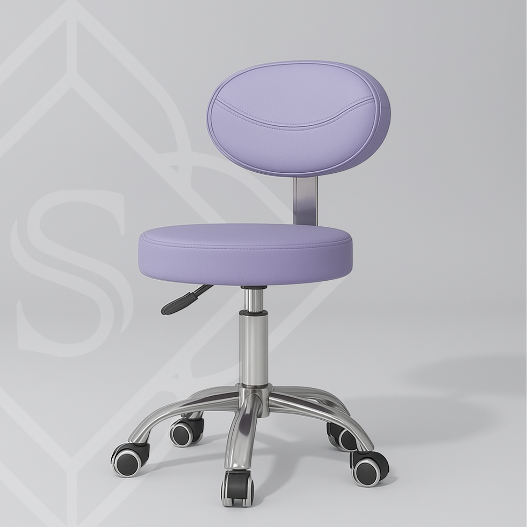 Banco Giratorio Minerva D904 morado