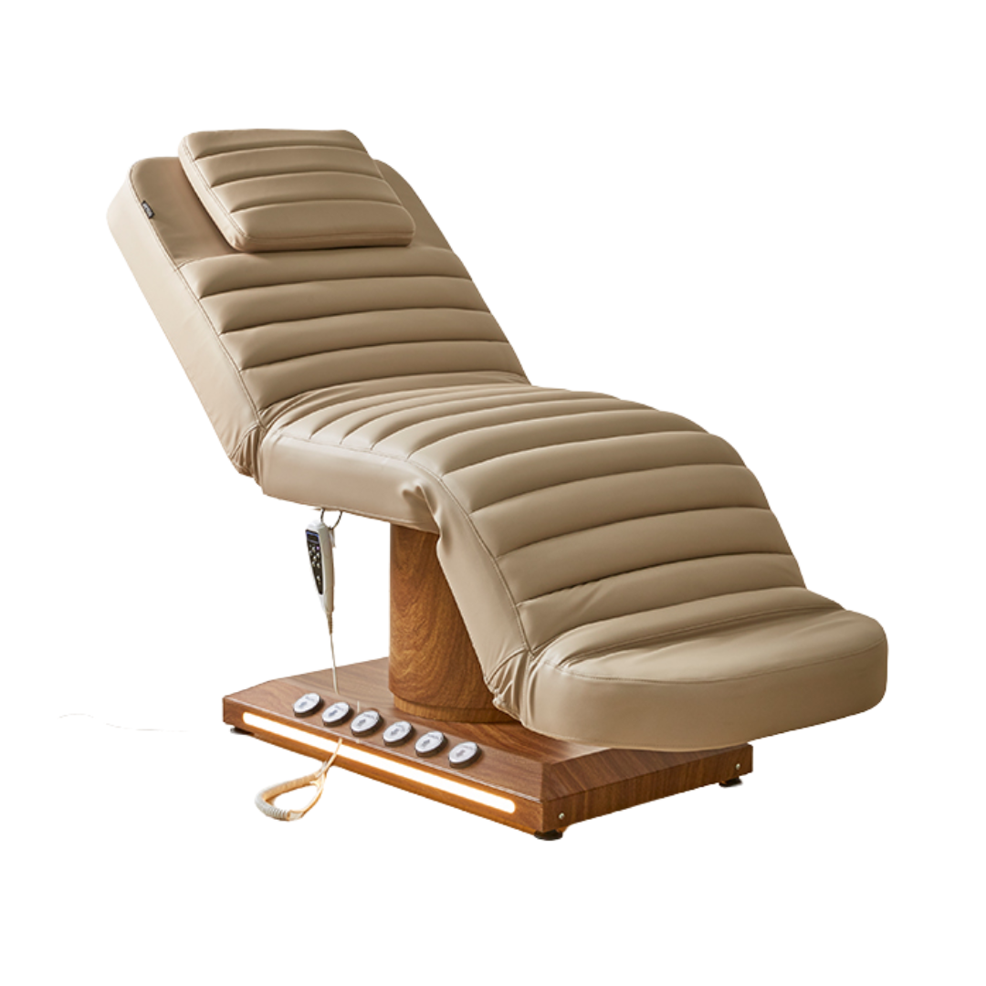 Camilla Eléctrica Modelo THALÍA DELUXE M819-4 Crema
