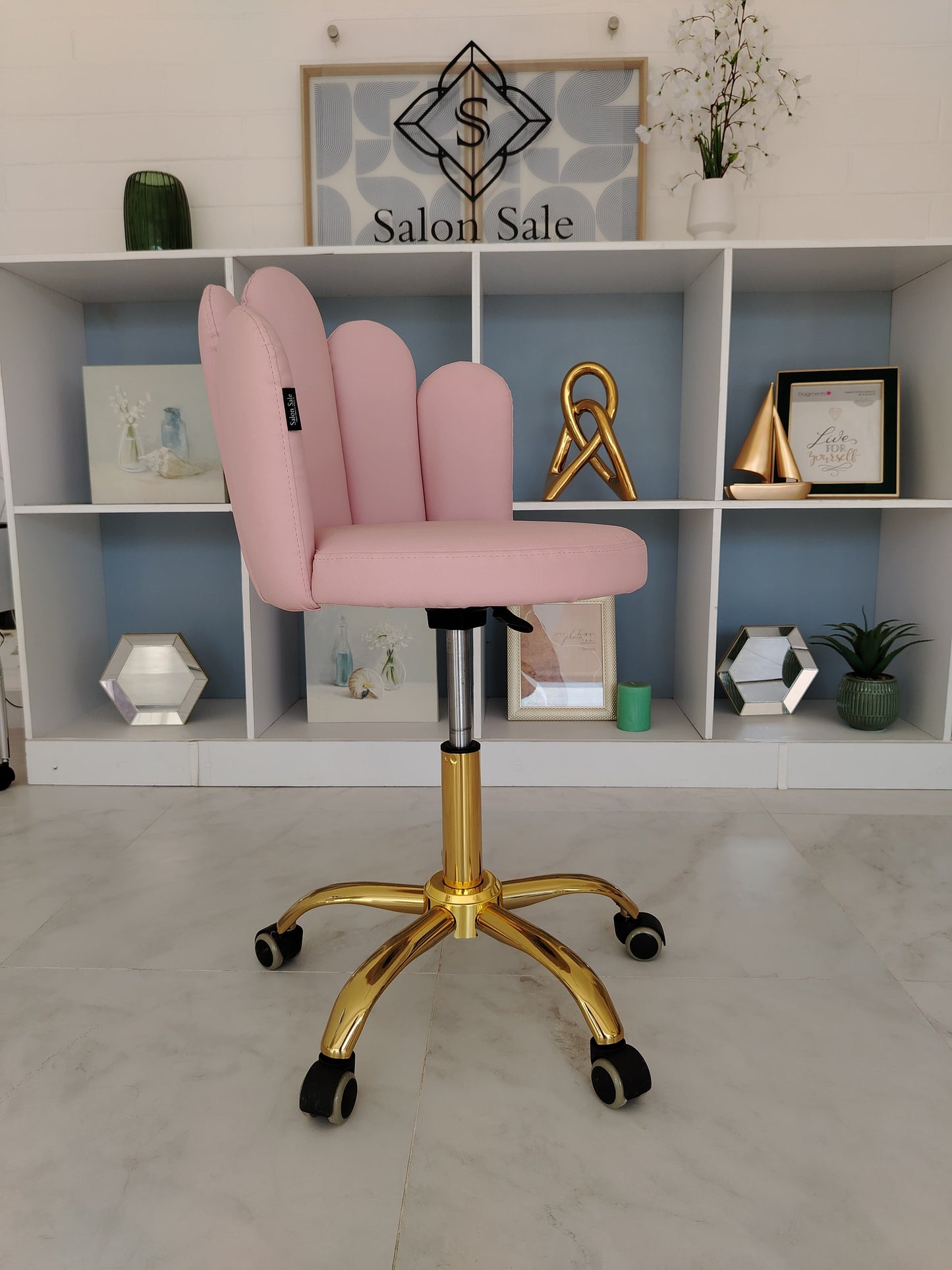 Banco Giratorio Venus D919 Rosa
