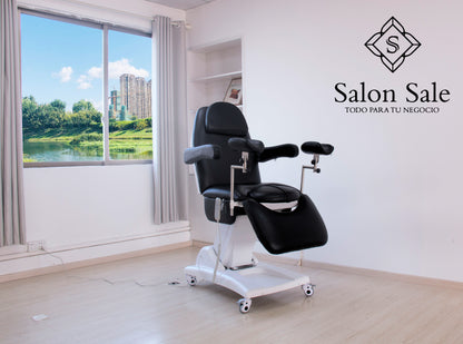 Camilla Eléctrica Modelo JUNO F145 Negro con blanco