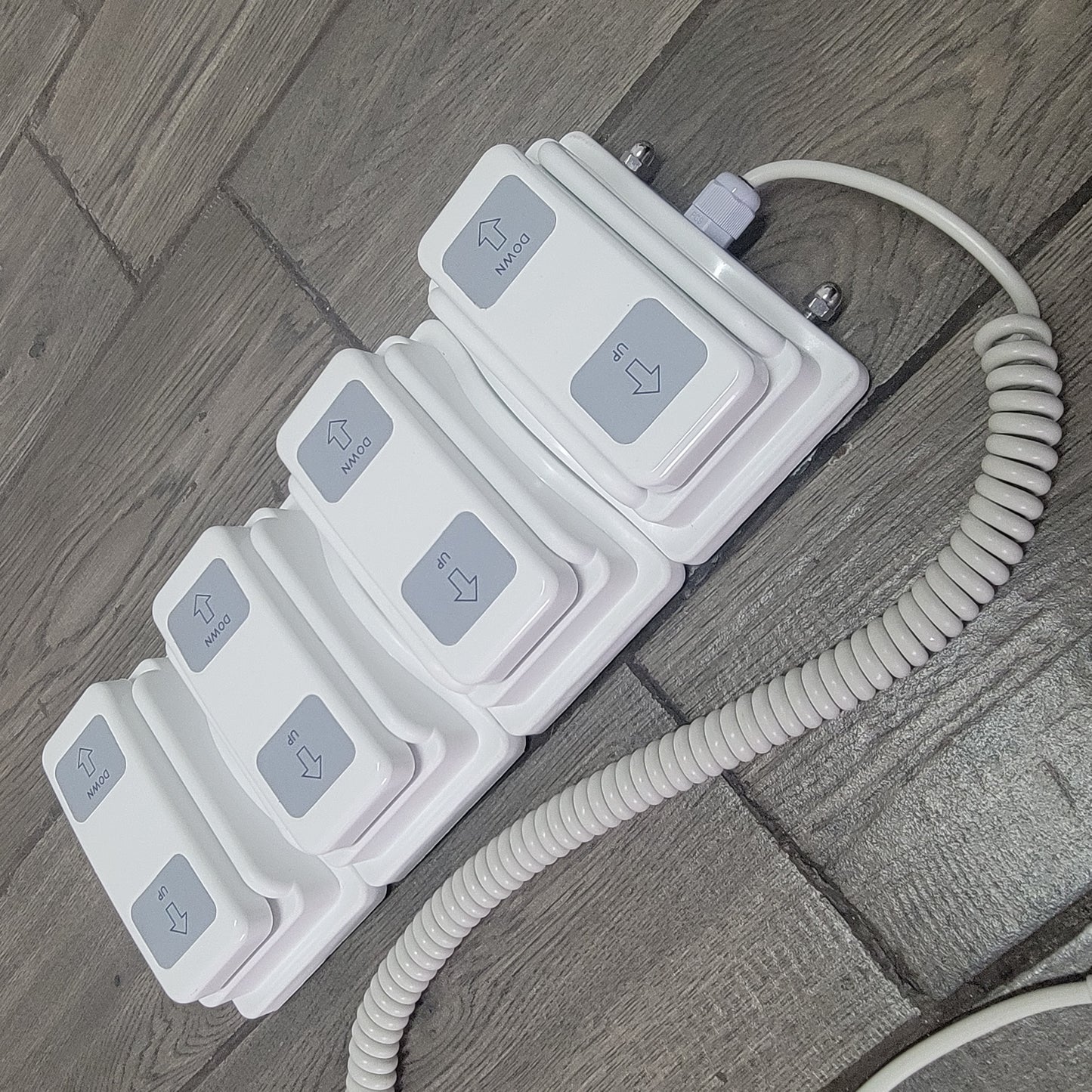 Control De Pie Para Camilla Eléctrica 4 Motores CPW25
