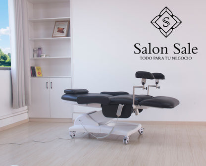 Camilla Eléctrica Modelo JUNO F145 Negro con blanco