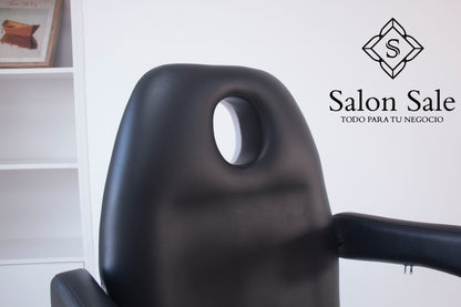 Camilla Eléctrica Modelo JUNO F145 Negro con blanco