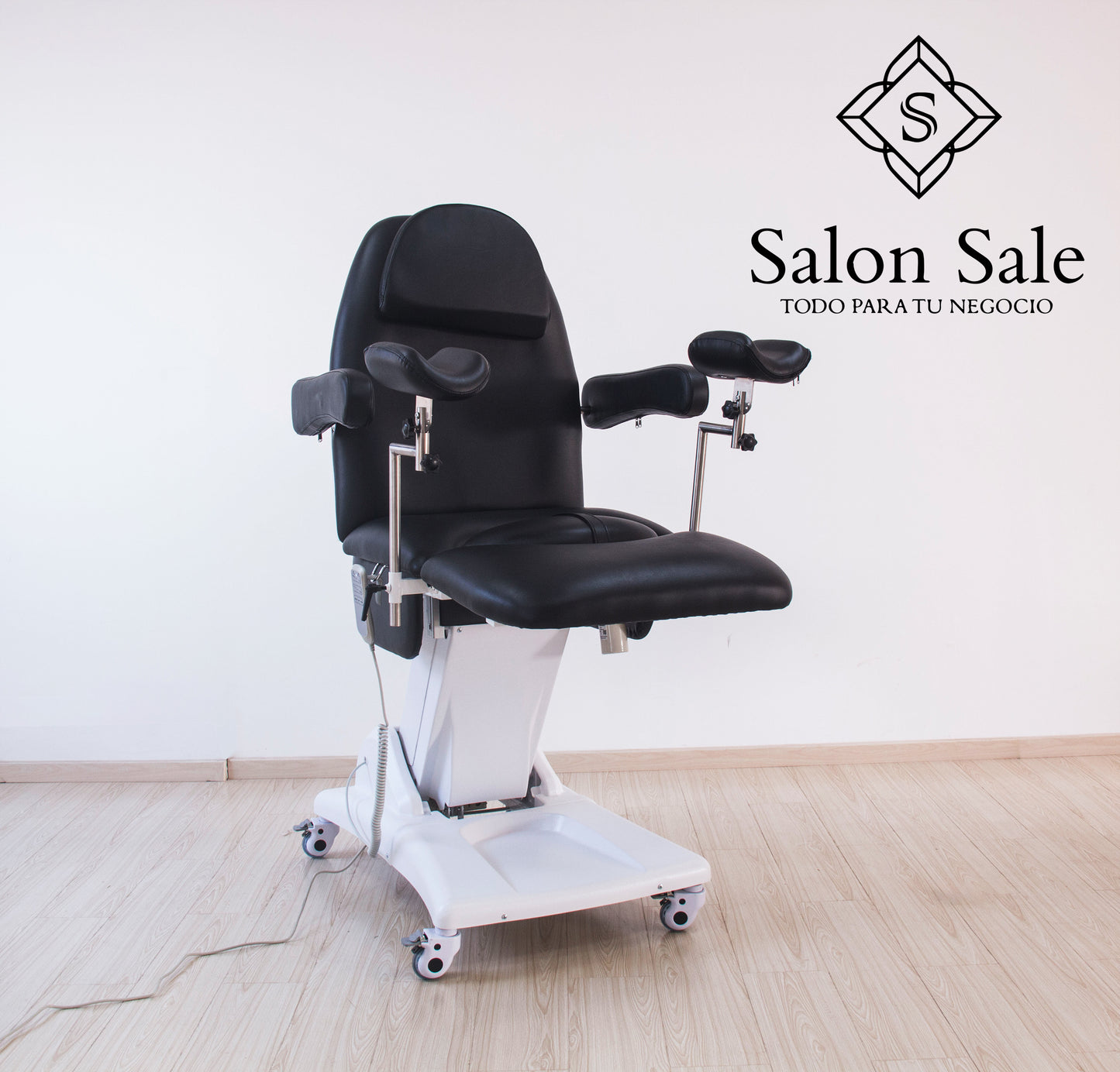 Camilla Eléctrica Modelo JUNO F145 Negro con blanco