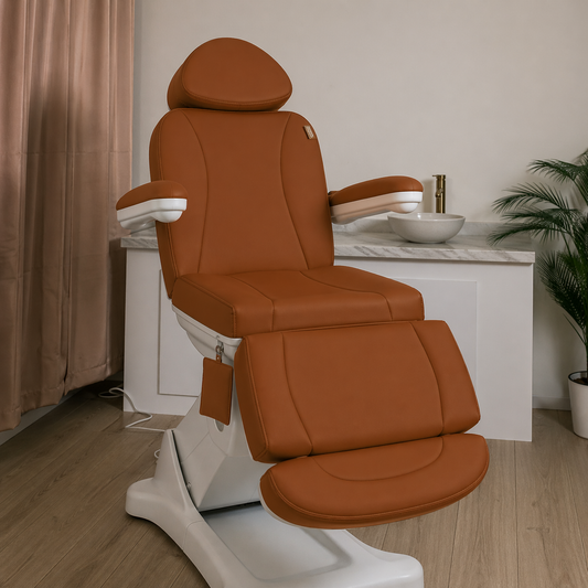 Camilla Eléctrica Modelo HERMES DM-2349 Caramelo