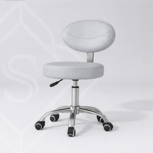 Banco Giratorio Modelo Minerva D904 Gris