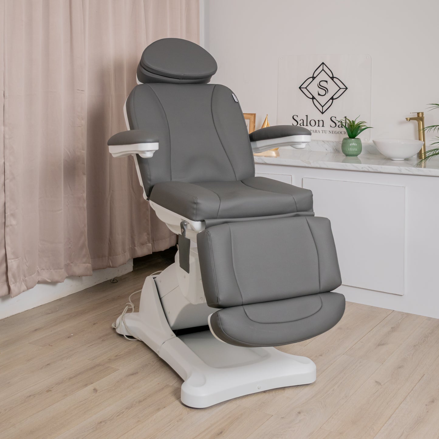Camilla Eléctrica Modelo HERMES DM-2315 Gris Claro