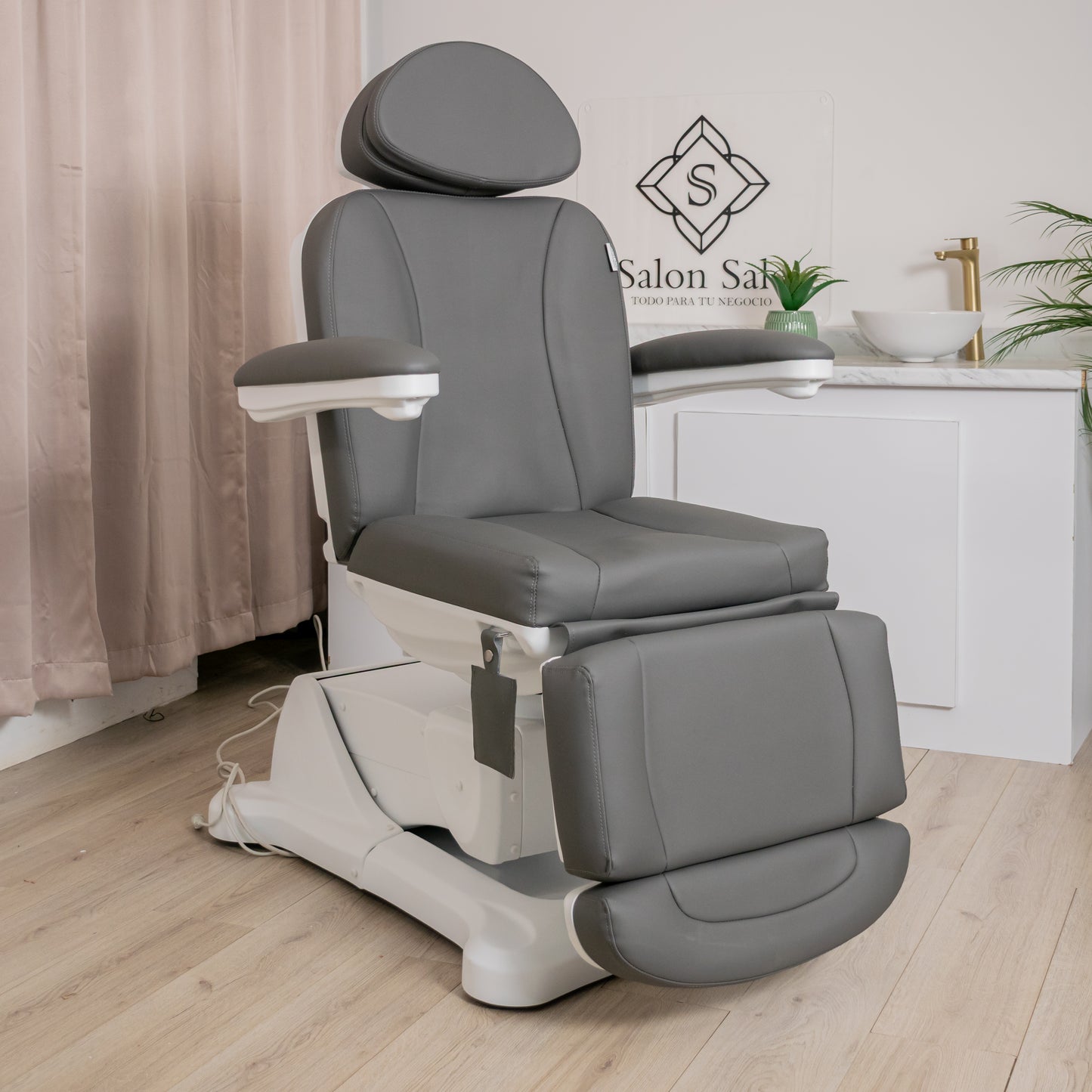 Camilla Eléctrica Modelo HERMES DM-2315 Gris Oscuro