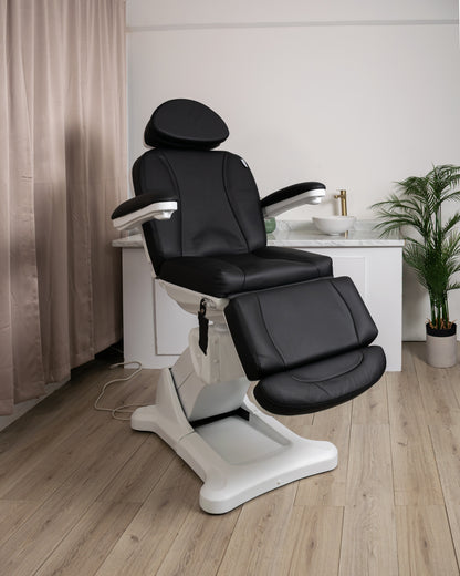 Camilla Eléctrica Modelo HERMES DM-2315 Negro base blanca