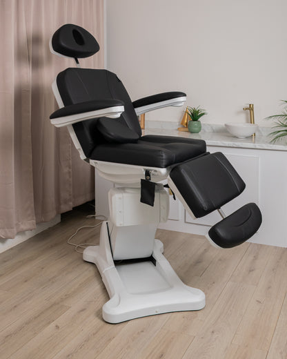 Camilla Eléctrica Modelo HERMES DM-2315 Negro base blanca