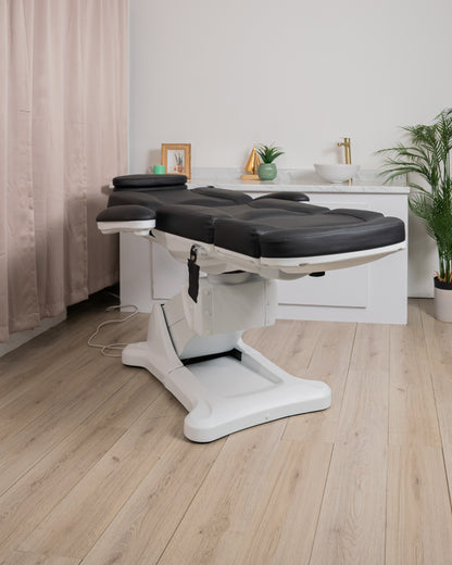 Camilla Eléctrica Modelo HERMES DM-2315 Negro base blanca