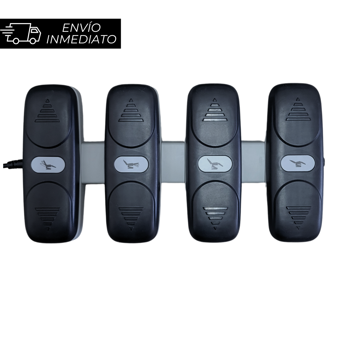 Control De Pie De Lujo Para Camilla Eléctrica 4 Motores CPW23