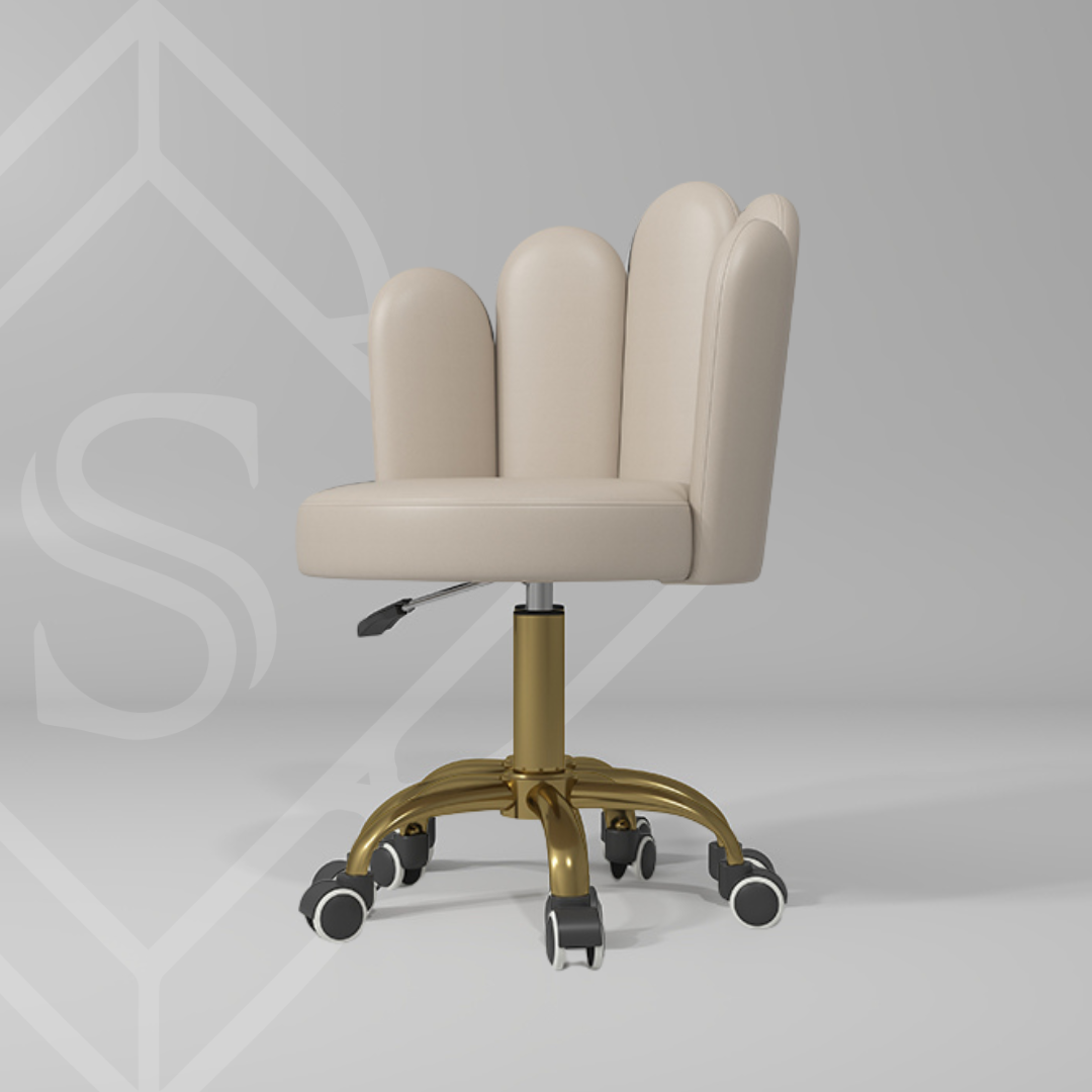 Banco Giratorio Venus D919 Crema