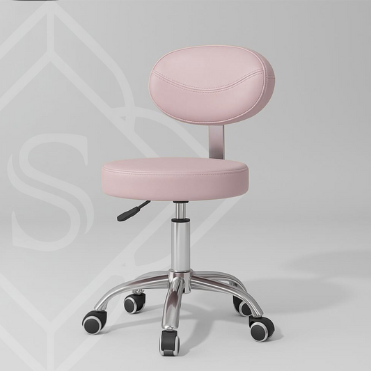 PREVENTA Banco Giratorio Modelo Minerva D904 rosa