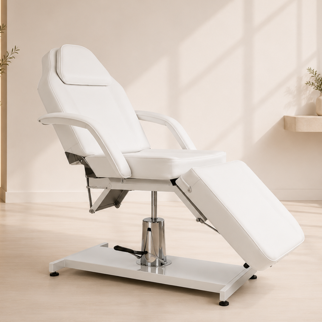 Camilla Hidráulica Modelo SELENE XC-8102 Blanco