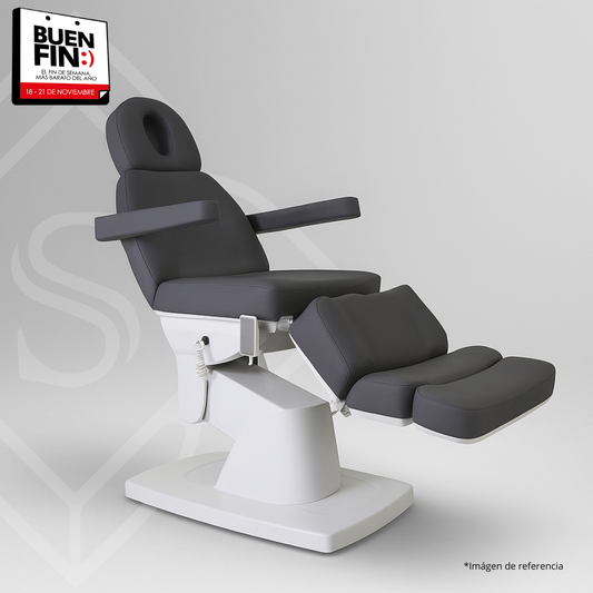 Camilla Eléctrica Modelo ARES DM-2315 Negro / base blanca