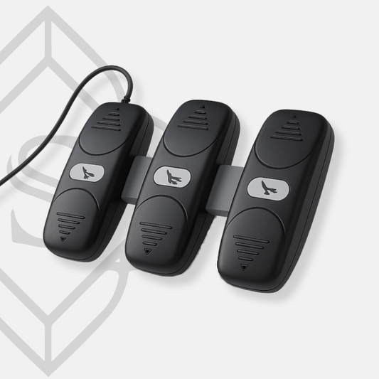 Control De Pie De Lujo Para Camilla Eléctrica 3 Motores CPW21