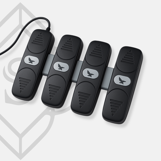 Control De Pie De Lujo Para Camilla Eléctrica 4 Motores CPW23