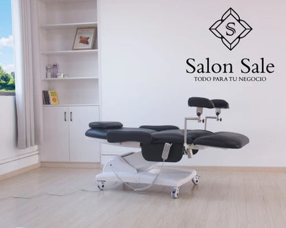 Camilla Eléctrica Modelo HERA F148 Negro base Blanca