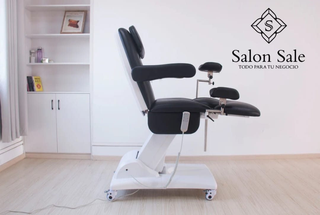 Camilla Eléctrica Modelo HERA F148 Negro base Blanca