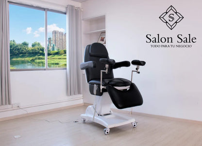 Camilla Eléctrica Modelo HERA F148 Negro base Blanca