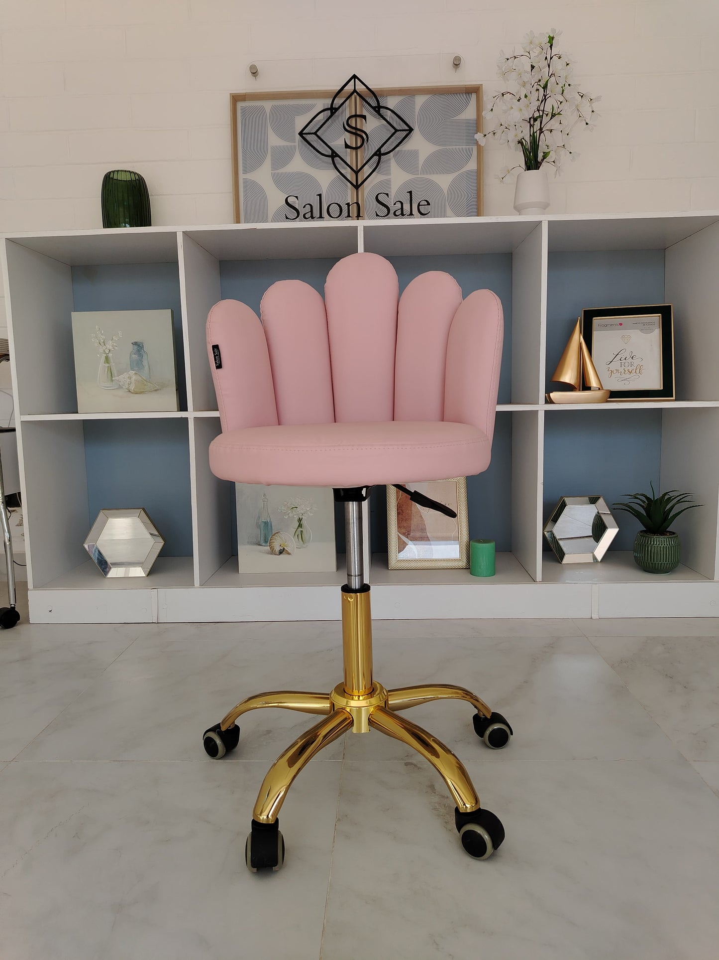 Banco Giratorio Venus D919 Rosa