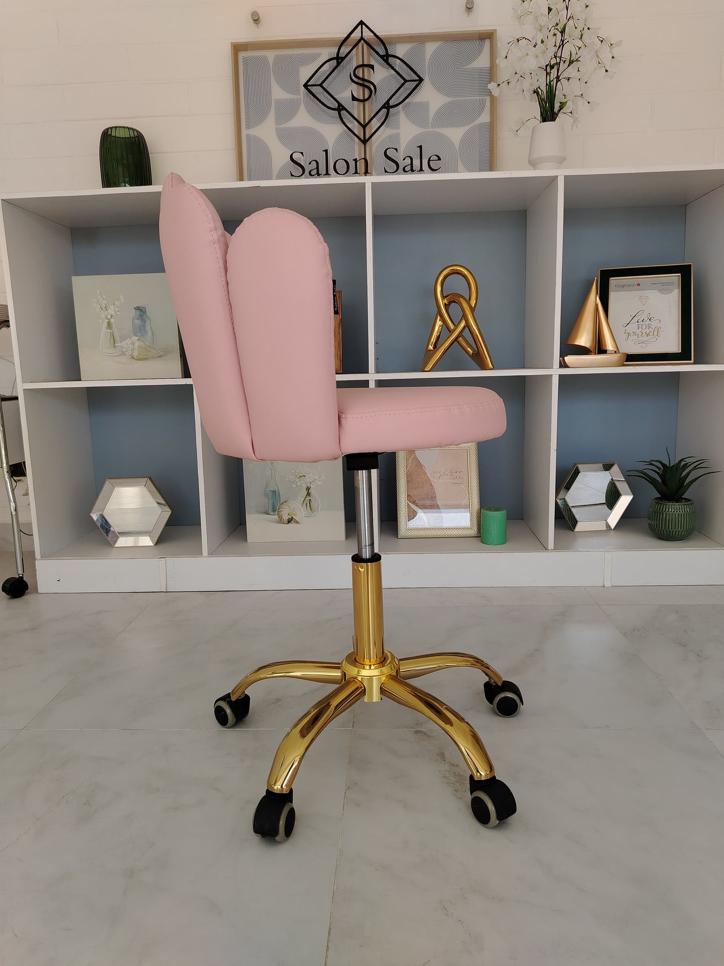 Banco Giratorio Venus D919 Rosa
