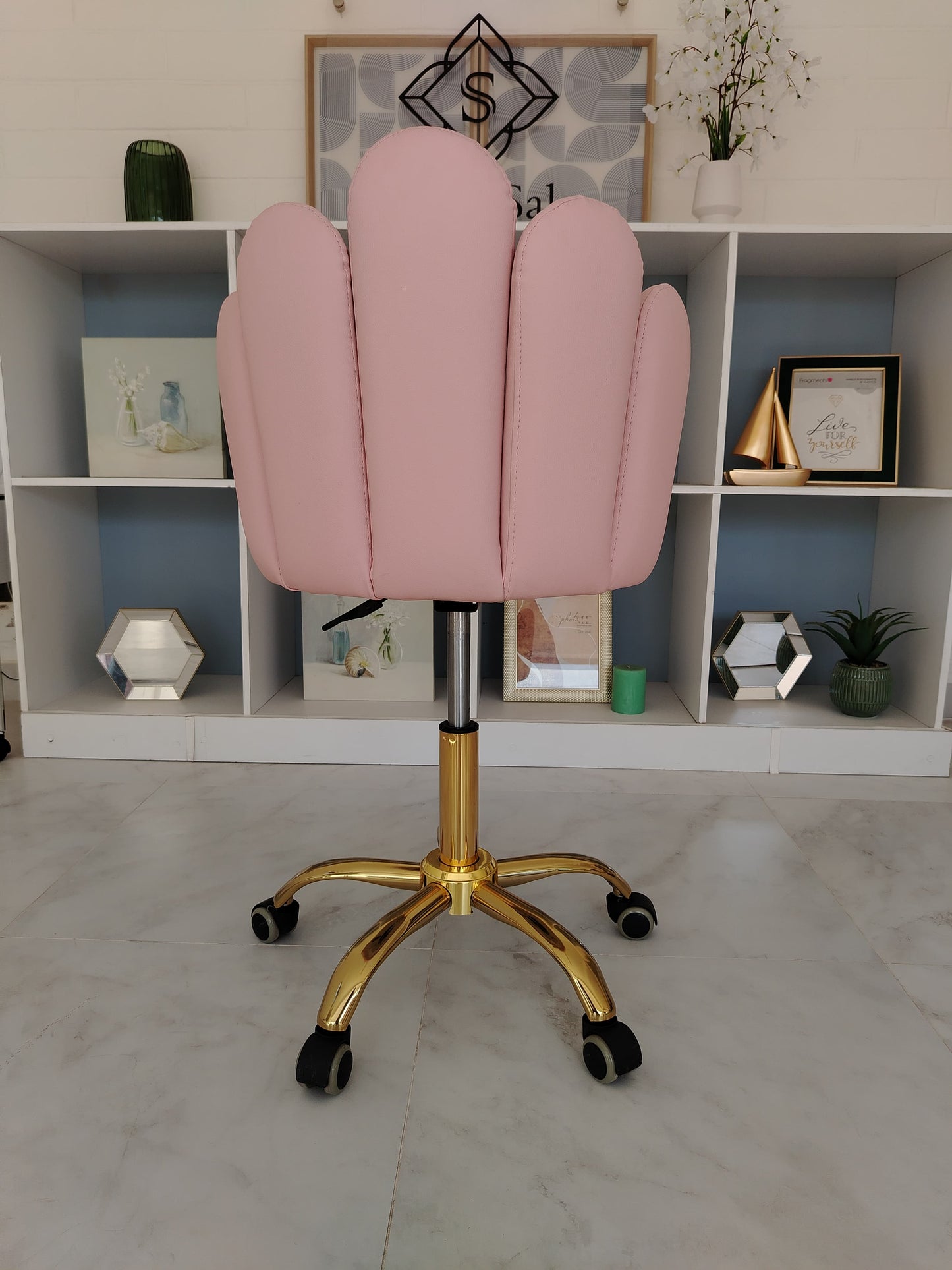 Banco Giratorio Venus D919 Rosa